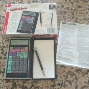 Vintage Bondwell 5 Language Translator & Calulator Pocket Size NIB